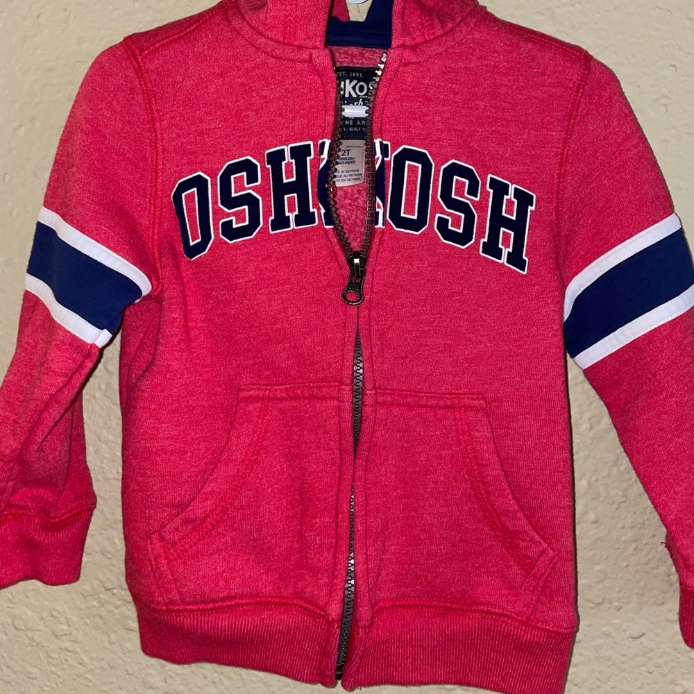 OshKosh varsity zip up jacket